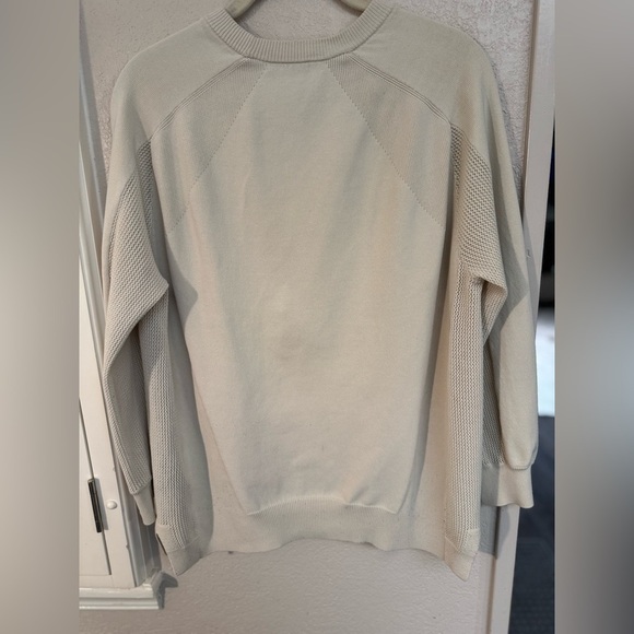Alexander Wang Cream Crew Neck Sweater - Picture 2 of 6